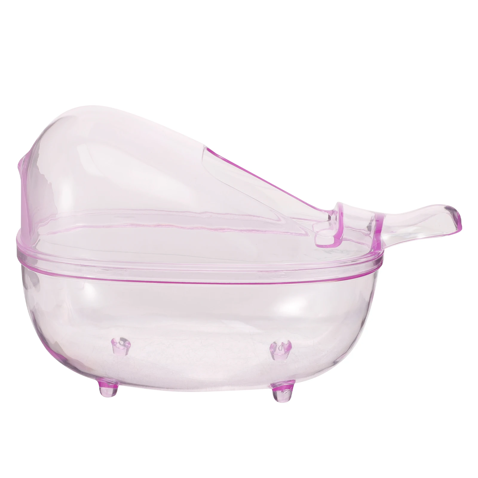 

Hamster Sand Bath Box Deepened Container For Small Pets Easy Clean Bathroom Supplies Guinea Pig Bathtub Chinchilla Sand