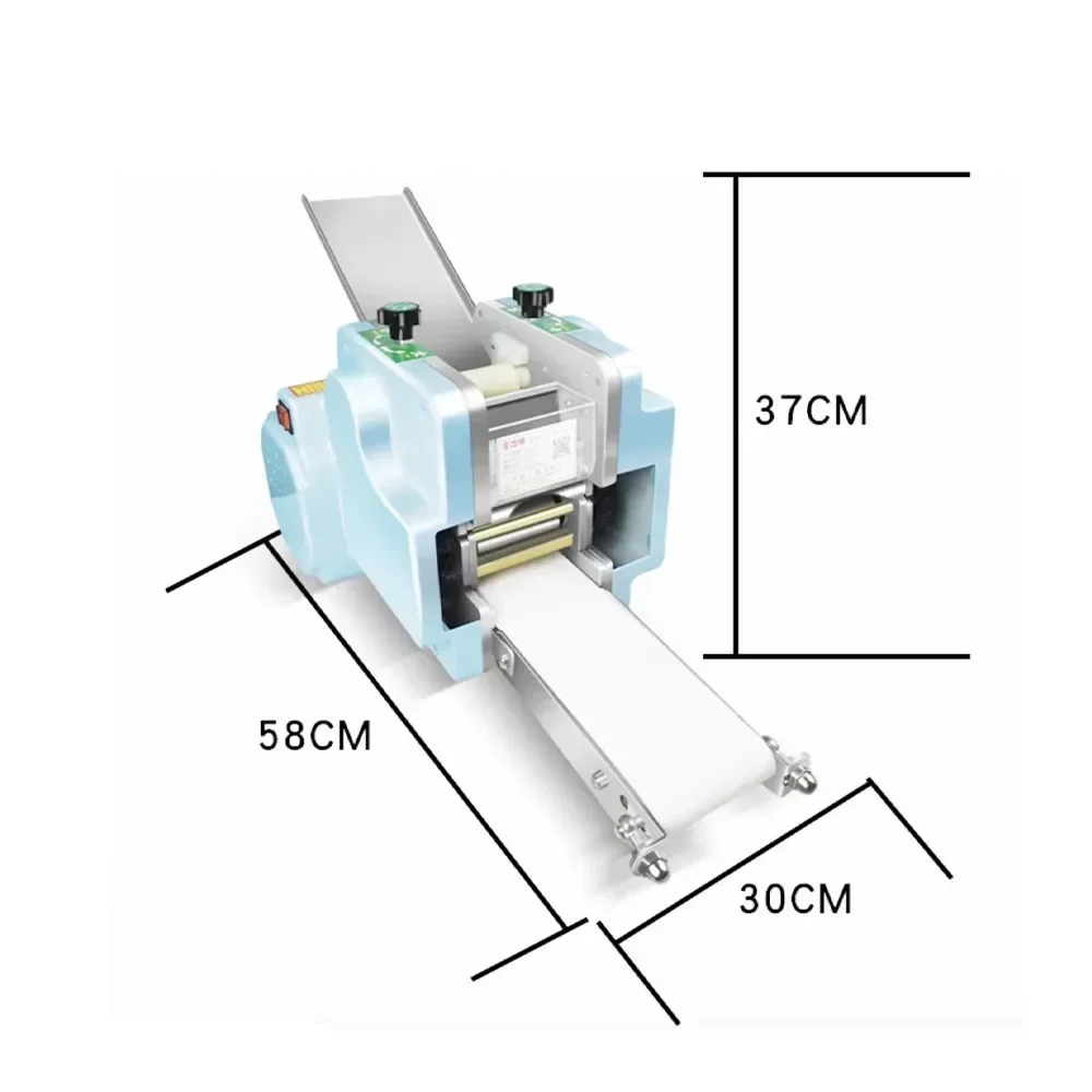 Efficient Machinery For Wonton Wrappers, Gyoza, Momo & Pastry Dough Sheets Portable Wonton Wrapper Machine Fast Dough Press