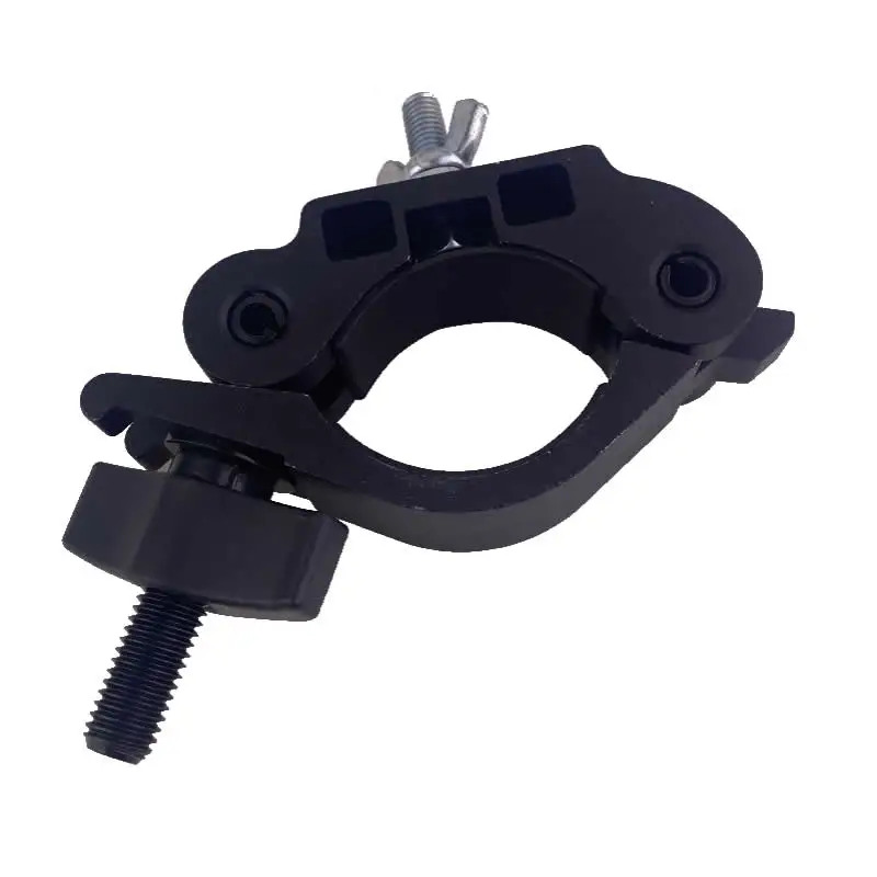 

Сверхмощный поворотный зажим с одной головкой, алюминиевый зажим для DJ-света, зажимы для сценического освещения для светодиодных зажимов с подвижной головкой, точечные зажимы