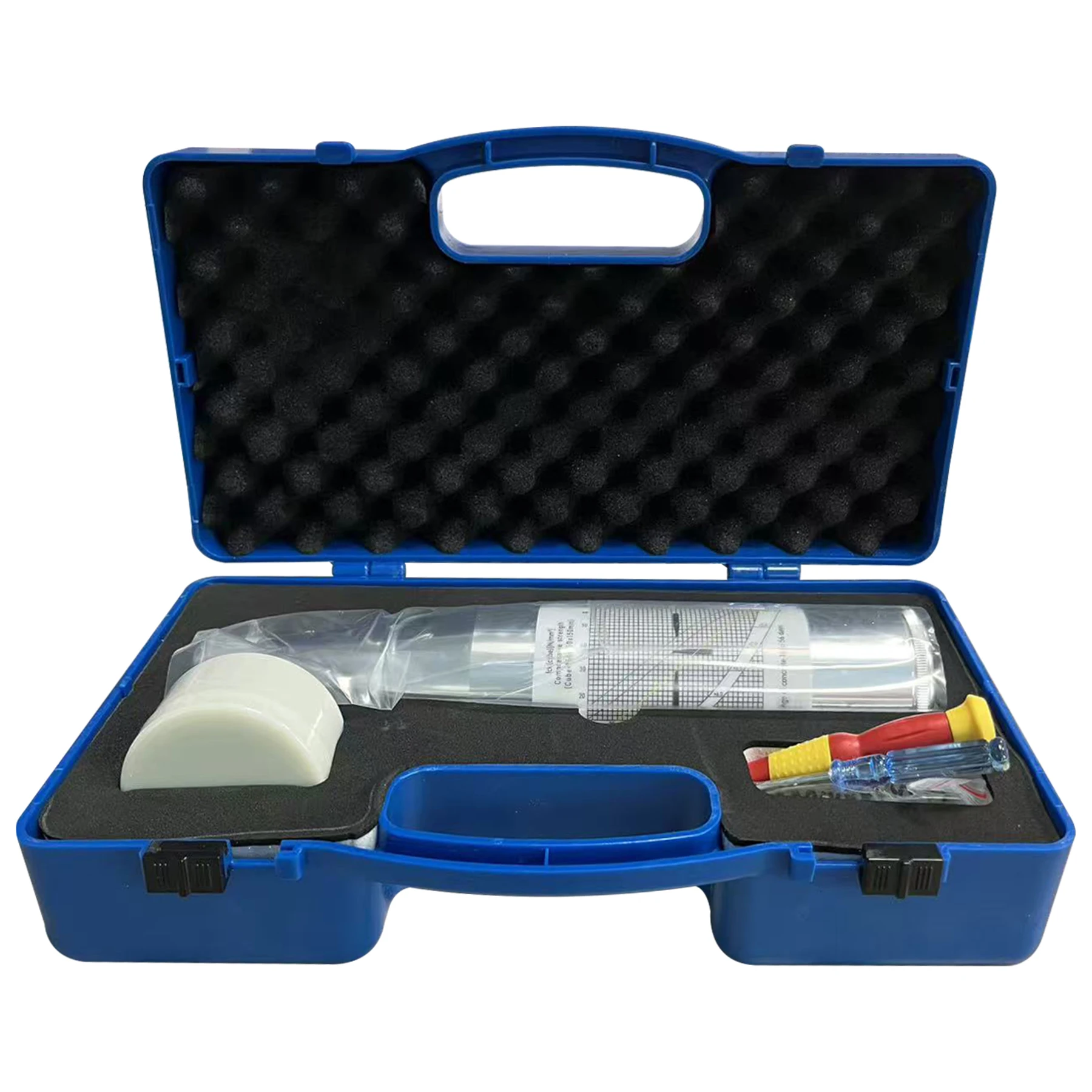 HT-225 Silver Concrete Hammer Rebound Hammer for Mortar Sclerometer Concrete Rebound Test Hammer Portable Surveying Instrument