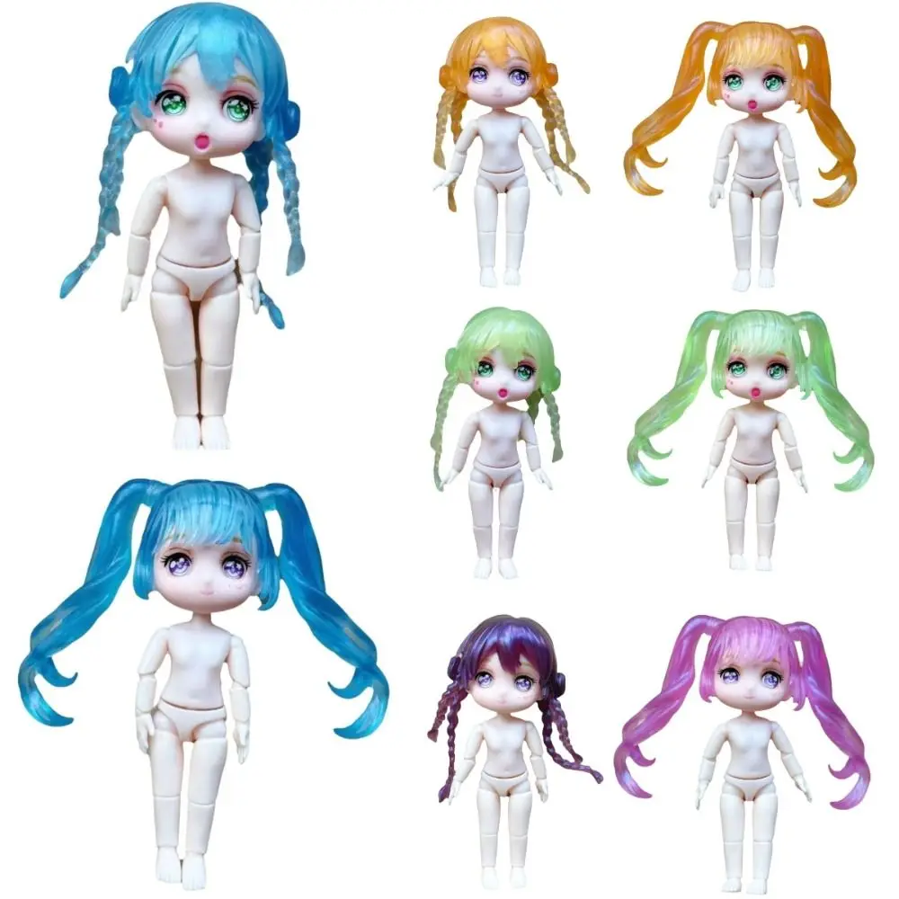 

13cm Height Doll Body Multi Joints Movable Body Nude Doll Toys 4 Inch Spherical Jointed Doll Accessories Doll Customization