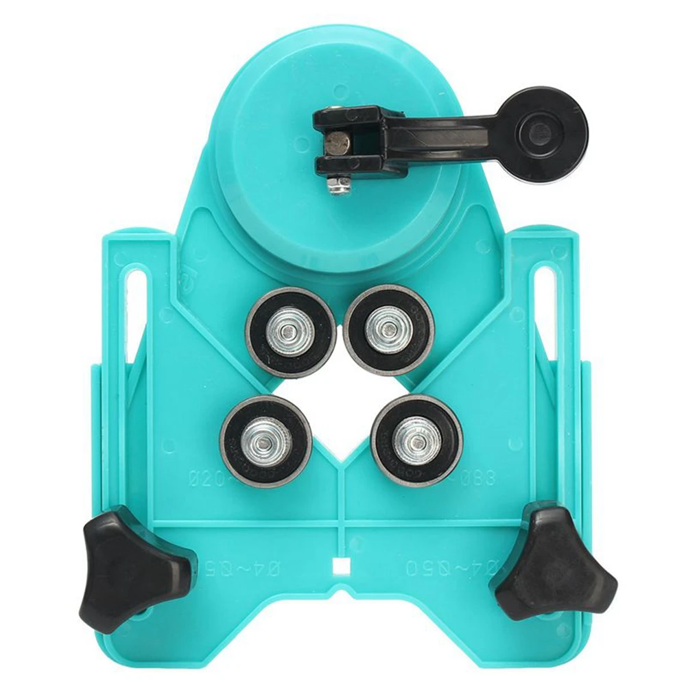 Adjustable 4-83mm Diamond Opening Drill Bit Tile Glass Hole Locator Saw Core Bit Guide Glass Opening Locator