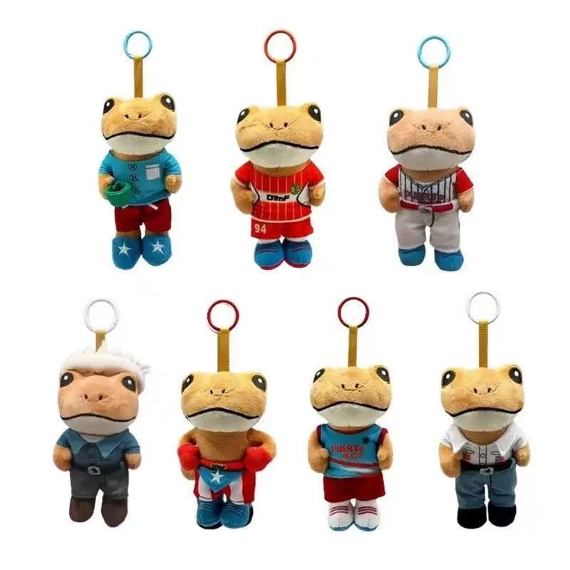 

Style Puerto Rican Frog Stuffed Animal,Bad Bunny El Sapo Concho Plush Toy,Unique Rare Collectible Gift for Fans, Reggaeton Music