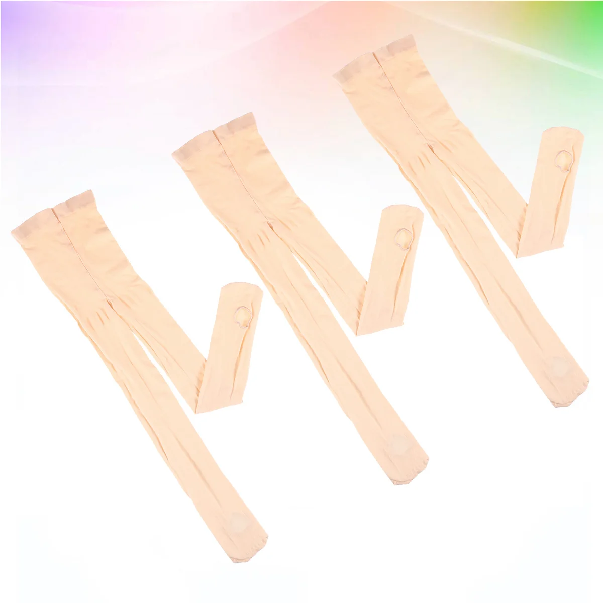 3Pair Pink Ballet Tights Size Swanfabric Dance Leggings for Adult Dance Practice Ballet Tights for Girls