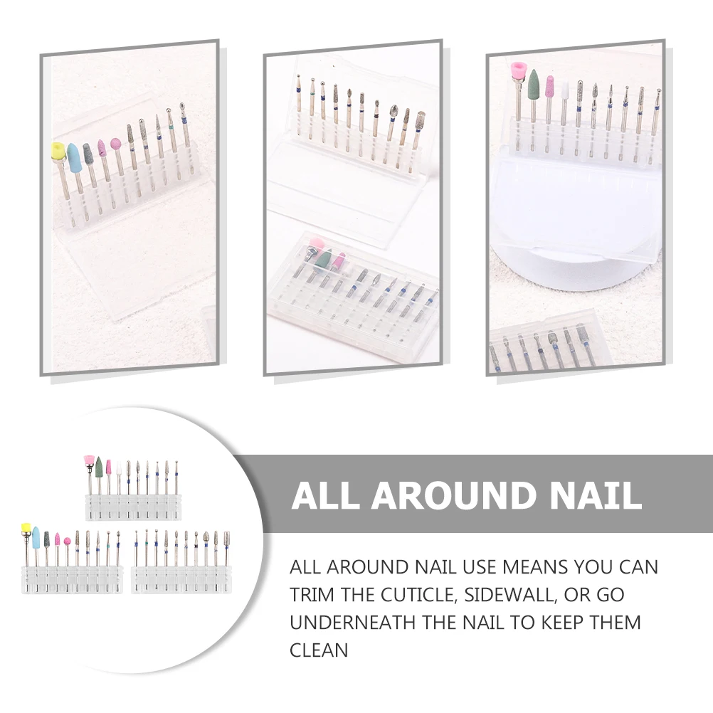 

E File Nail Drill Grinding Nails Bits Professional Pet Cuticle Manicure Polishing Tools for Art