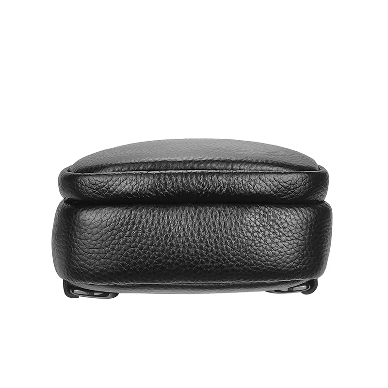 Kleine Umhängetasche aus Leder für Herren, Schultertasche, Damen-Tagesrucksäcke, Brusttasche für Angeln, Reisen, Wandern, Rucksäcke, Outdoor-Sportarten – Detail 7