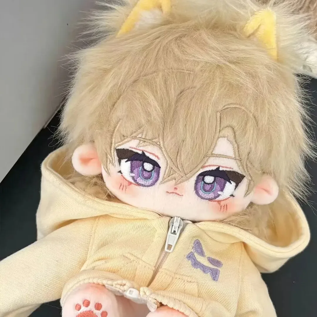 

Game Honkai: Star Rail Aventurine Monster Ear Tail Soft Plush Doll Body Dango Dress Up Cotton Stuffed Toys Dolls 20cm Gift