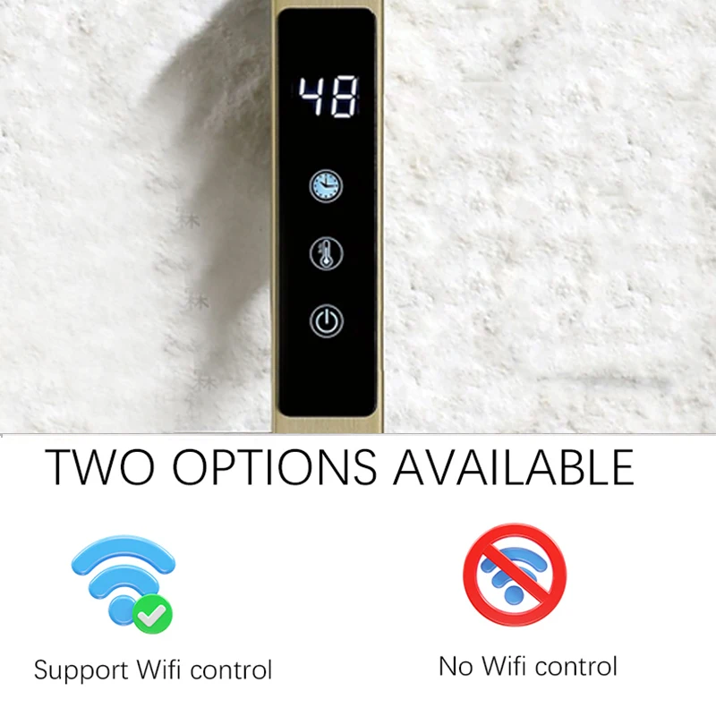 OXG электрические полотенцесушители с подогревом вешалка для полотенец встроенный таймер умный Wi-Fi/без Wi-Fi настенный настенный полотенцесушитель для полотенец