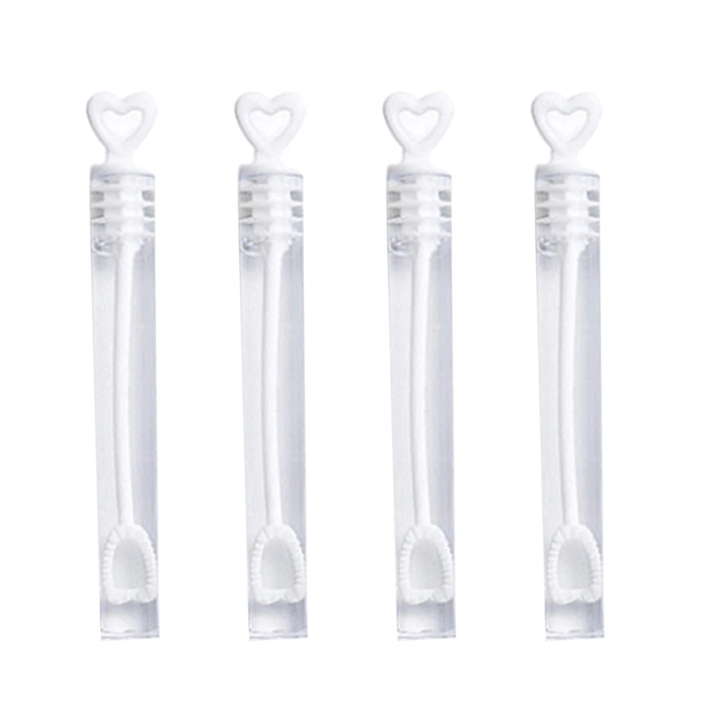 48 Uds. Conmemorar el amor tubo de burbujas palos para niños varitas de boda recuerdos de fiesta