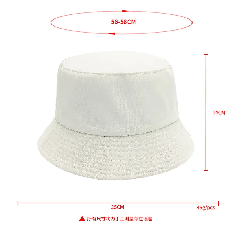 CUSTOM Logo TEXT Bob hats Reversible Bucket Hats Men Women Outdoor Boys Girls Fisherman Fishing Panama Hats