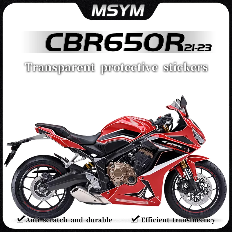 

Motorcycle Invisible car cover transparent protective fuel tank sticker modified accessories For Honda CBR650R CBR650 R cbr650r