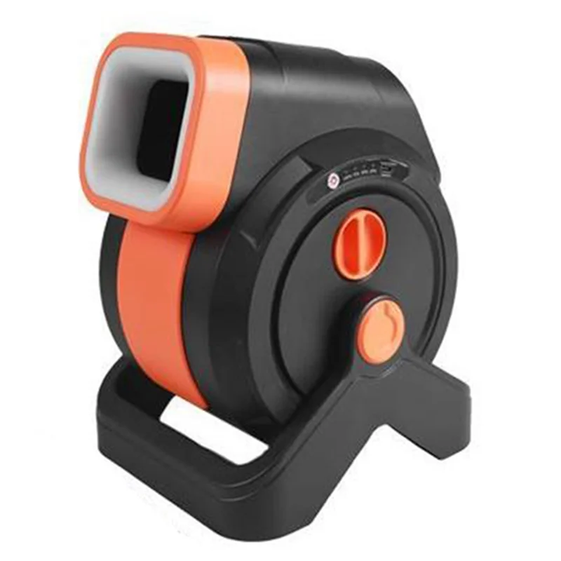 

B07B-5200Mah Portable Bladeless Fan Outdoor Camping Fan Light USB Rechargeable Desktop Fan Brushless Small Fan