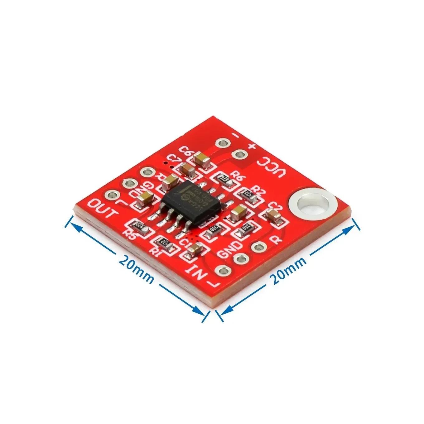 Stereo TDA1308 Headphone Amplifier Board Headset Amp Preamplifier Board Module 3V-6V