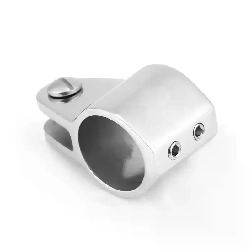 Marine Grade 316 Stainless Steel Bimini Top Slide Double Screw 22mm 25mm Rust Resistant Boat Canopy Fitting Hardware