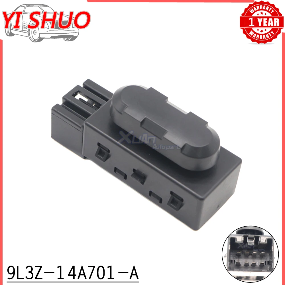 New Car 8 Pins Power Seat Switch Adjustment Button 5F9T-14B709-AA For Ford Lincoln Mercury Mustang Escape Expedition 9L3Z14A701A