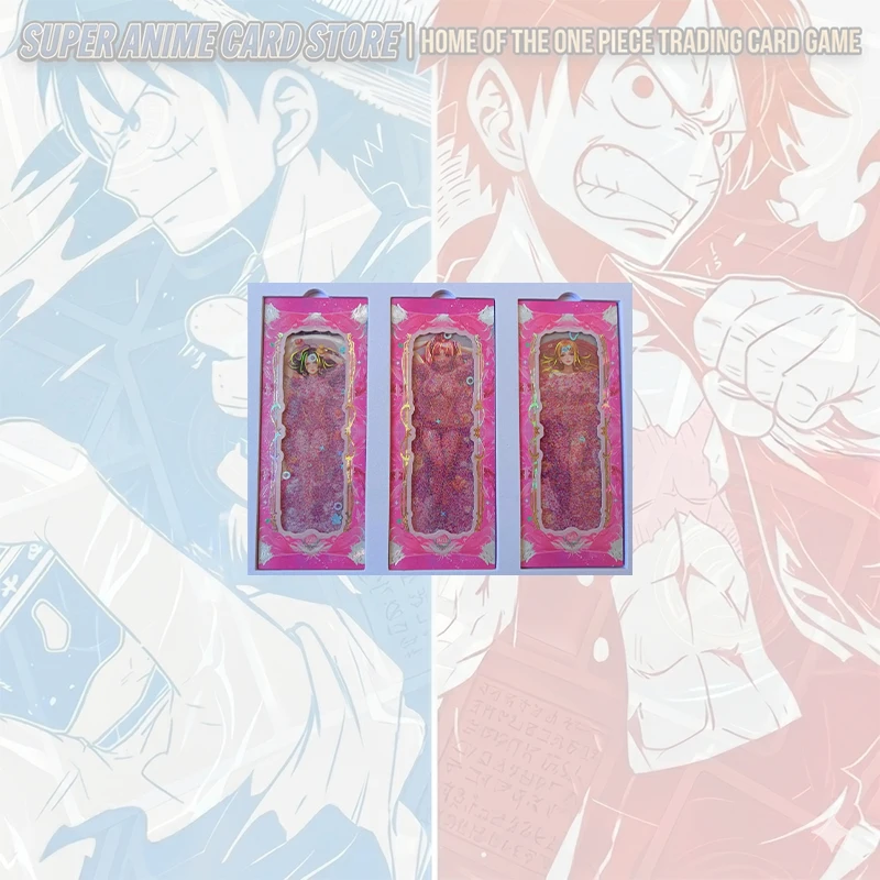 Japanese Anime One Piece Card Set Yamato Nefertari D. Vivi Vinsmoke Reiju Perona Uta Carrot Boa Hancock Collectible Cards