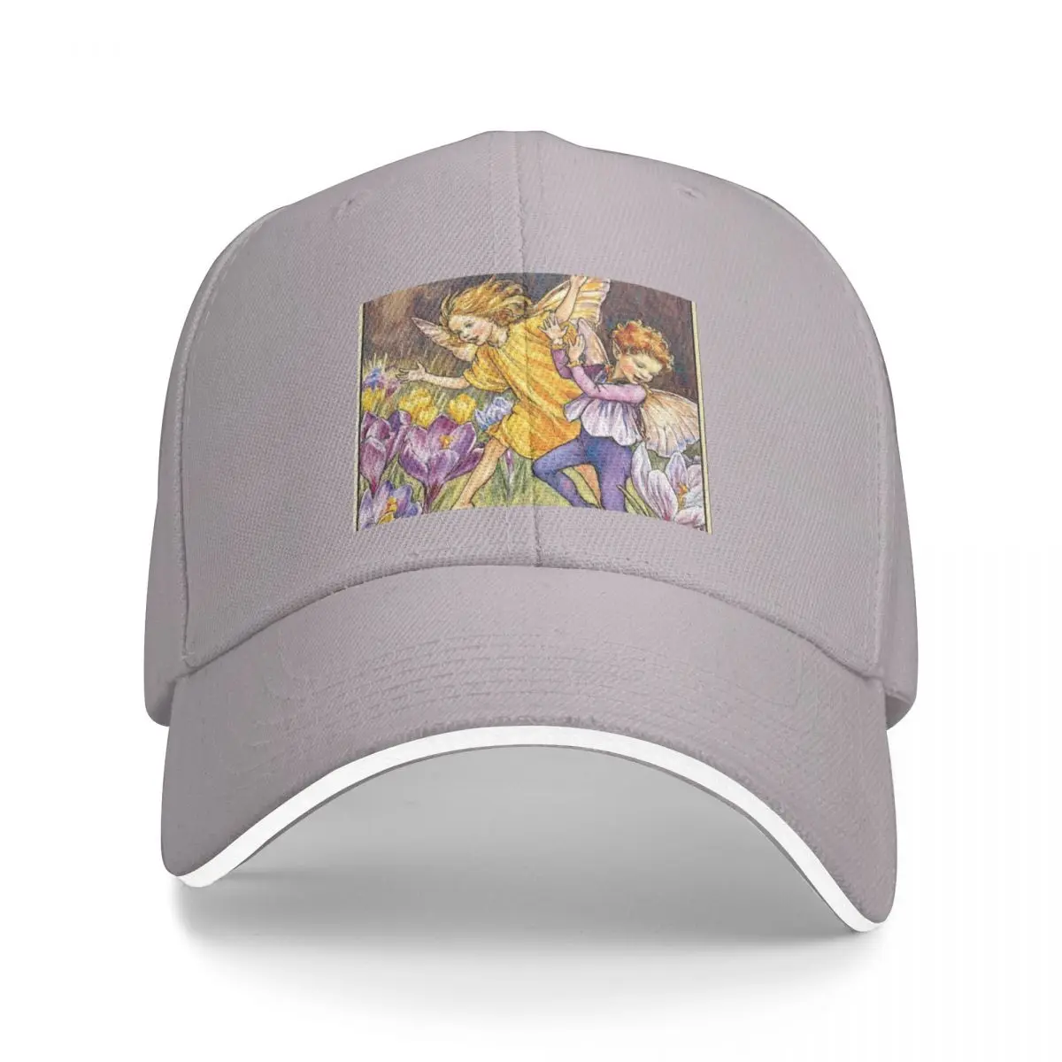 Cicely Mary Barker The Crocus Fairies Cap Baseball Cap Christmas hats Visor Boy cap Women's