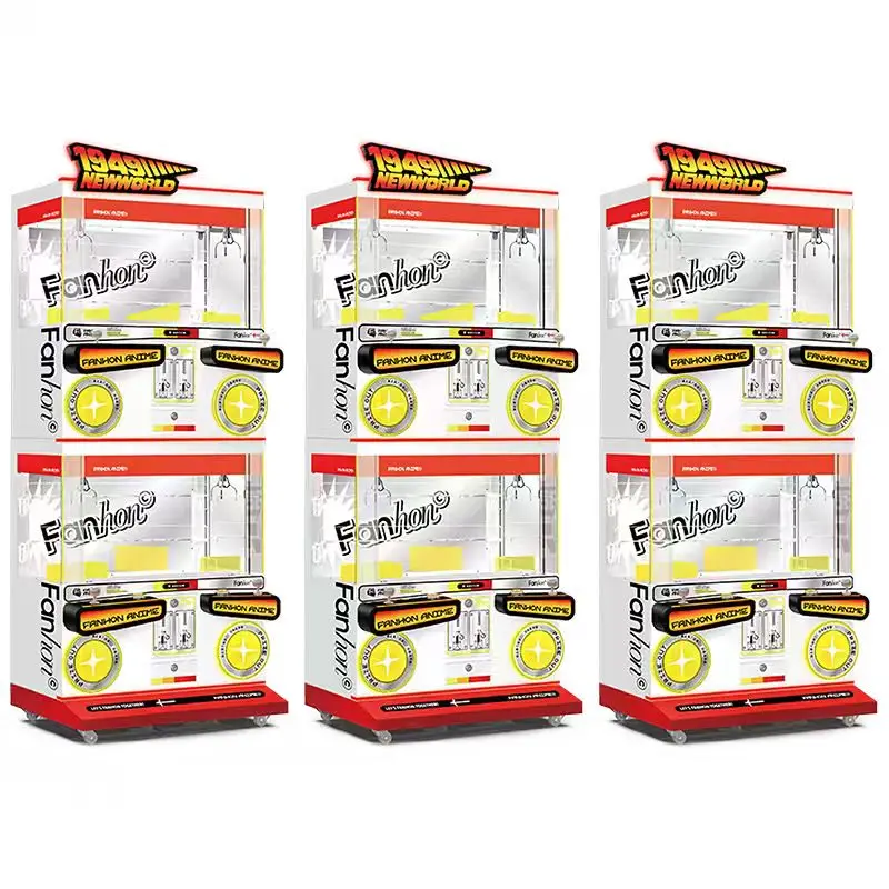 

Игровой автомат-кран для 4 игроков премиум-класса с настраиваемой платежной системой и гарантией 1 год для развлекательных центров в помещении