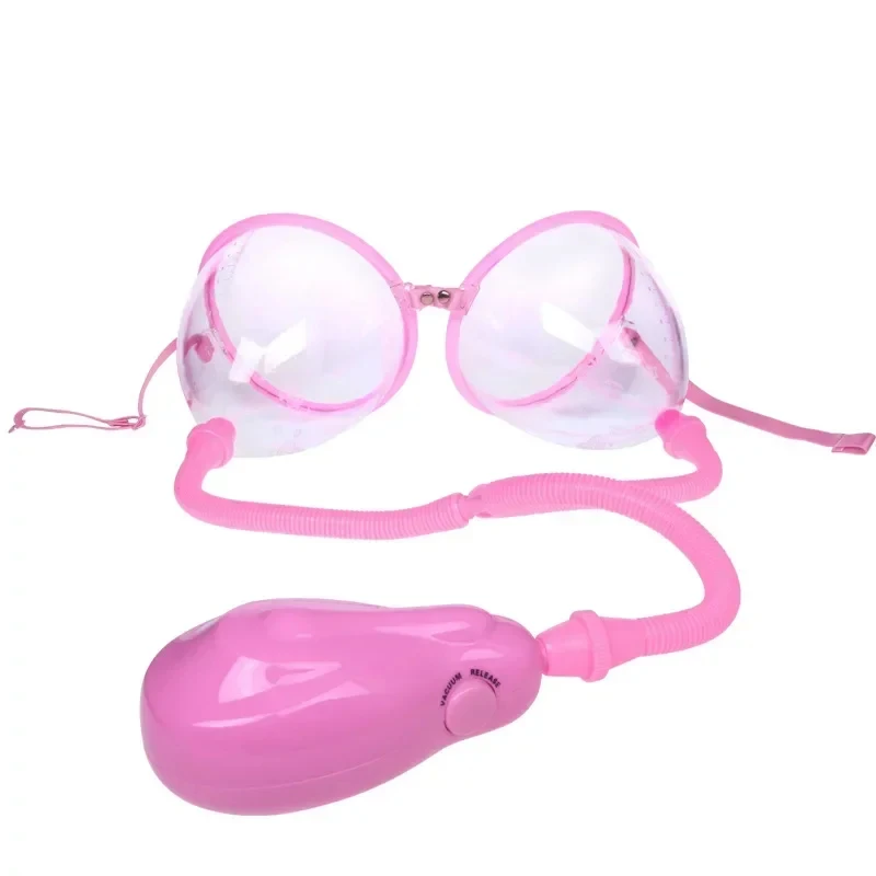 Breast Massage Manual Dual Vacuum Aspiration Cupping Breasts Enlargement Enlarge Breast Pump Breast Cup Chest Pump Large L S