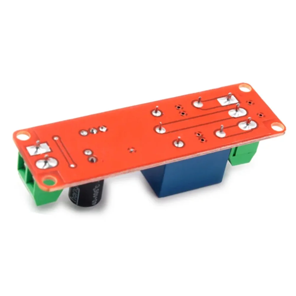 NE555 Adjustable Delay Relay Board with Visual Indicators for Input Power and Relay Status 1-10 Sec Timing Range