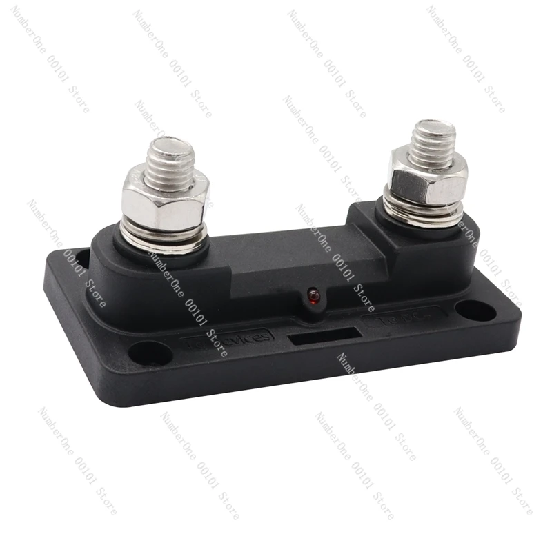 Car RV modified fuse holder fuse base fixed high power fork bolt type fuse box with LED light