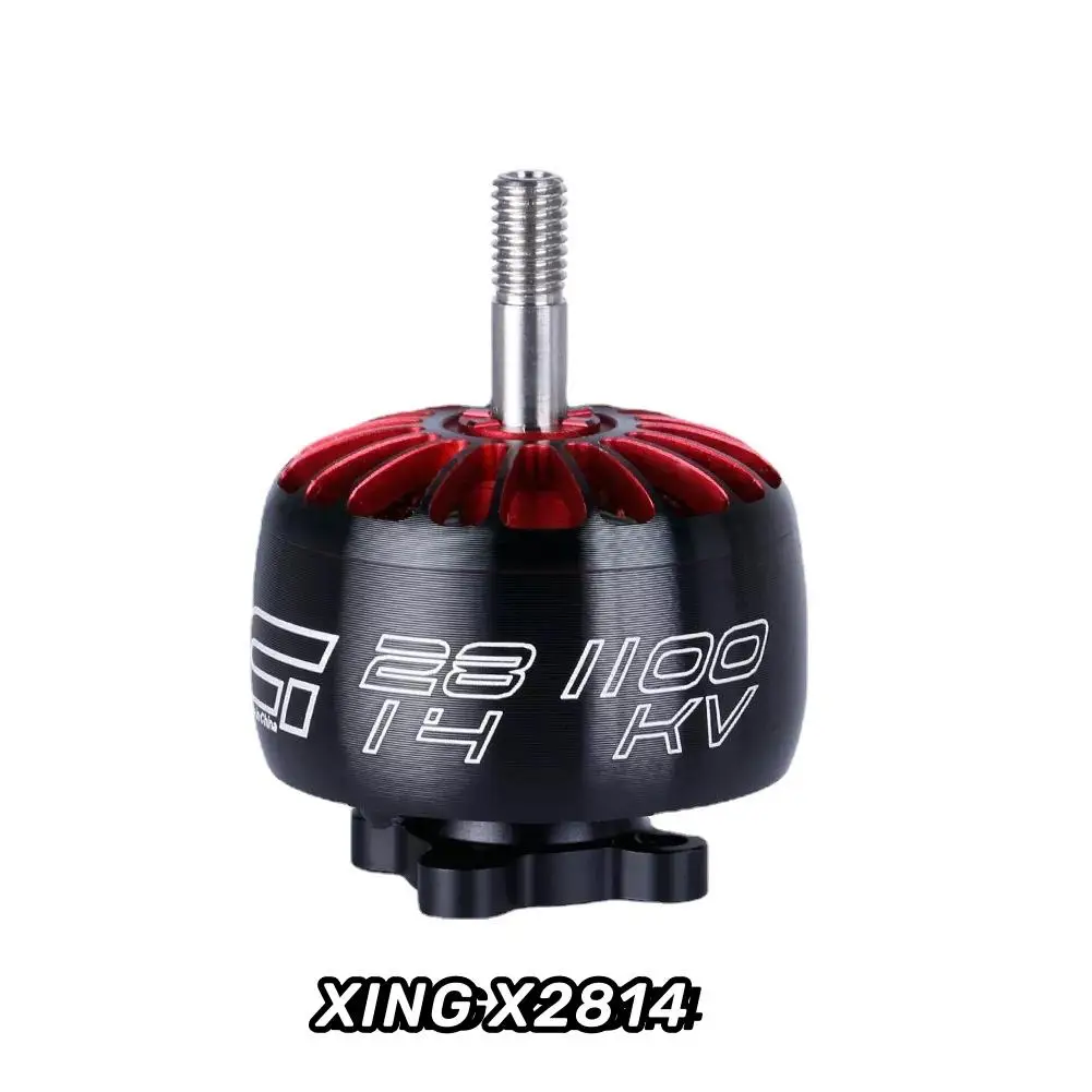 

1/4 шт. Iflight Xing X2814 2814 1100kv/880kv 2-6s Fpv Nextgen мотор с 5-мм валом совместимый 9-дюймовый 10-дюймовый каркас для Fpv дрона