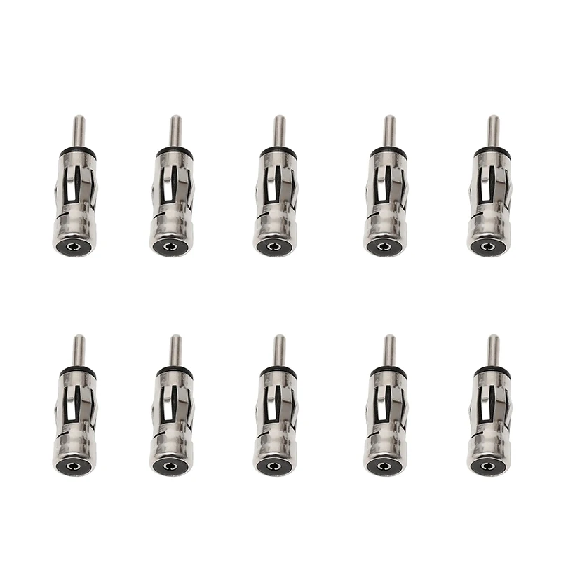 Car Vehicles Radio Stereo ISO To Din Aerial Antenna Mast Adapter Connector Plug for Car Radio Stereo Autoradio Fit Most Types