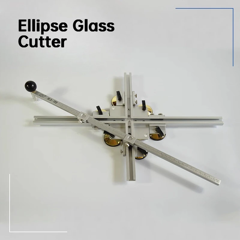 

Высококачественные стеклянные инструменты, режущая головка для овального резака/KD Стекло Овальный круглый резак Инструмент для остекления Эллипс Режущий художественный инструмент