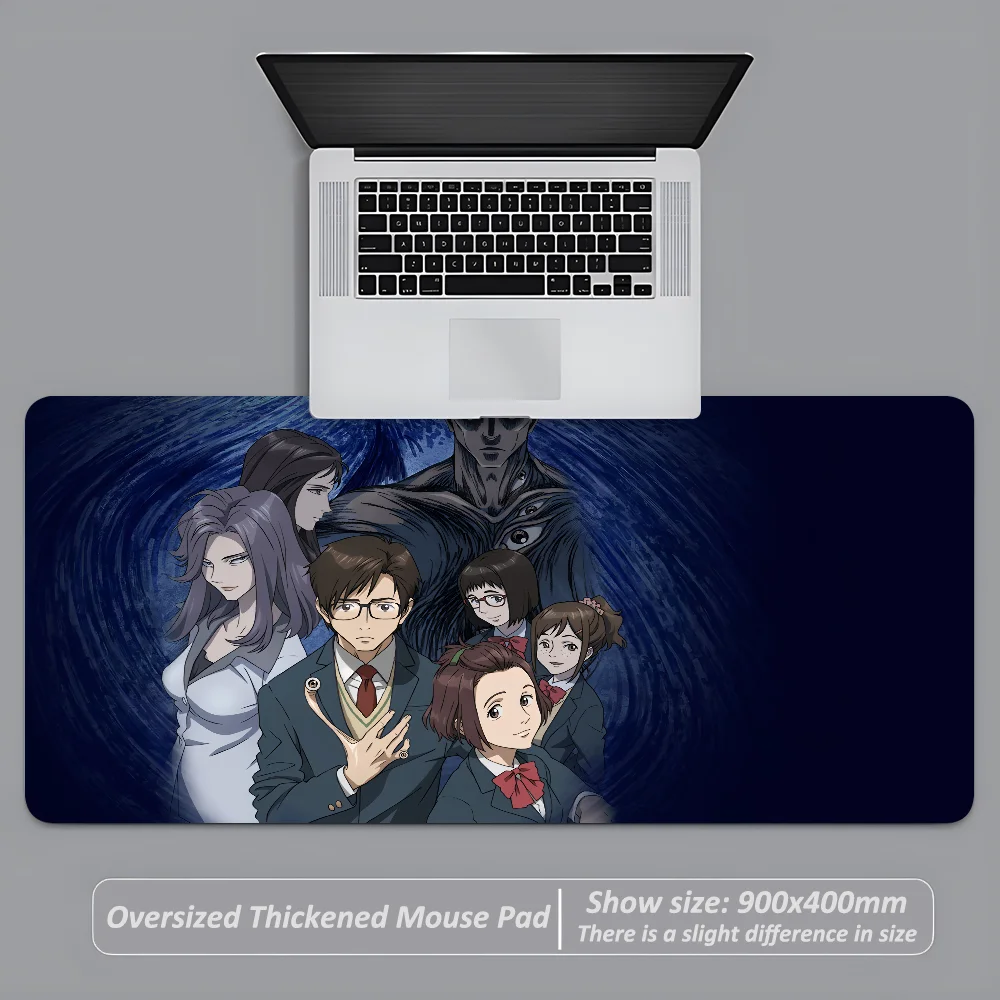 P-Parasite The M-Maxim Mousepad Large Anti-Slip Mouse Pad Stitched Edges Mat Durable Desk Laptop Gaming​ Keyboard Pad XXL