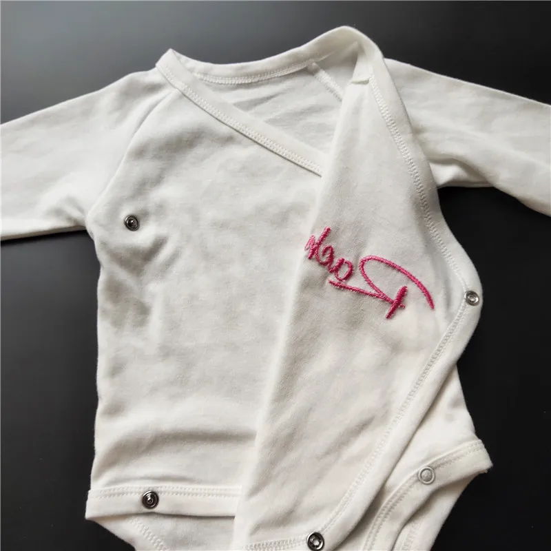 Name Personalised 0-12M Newborn Baby Clothes Baby Romper Kids Boy Girl Onesie Jumpsuit Toddler Costume Bodysuit baby clothing