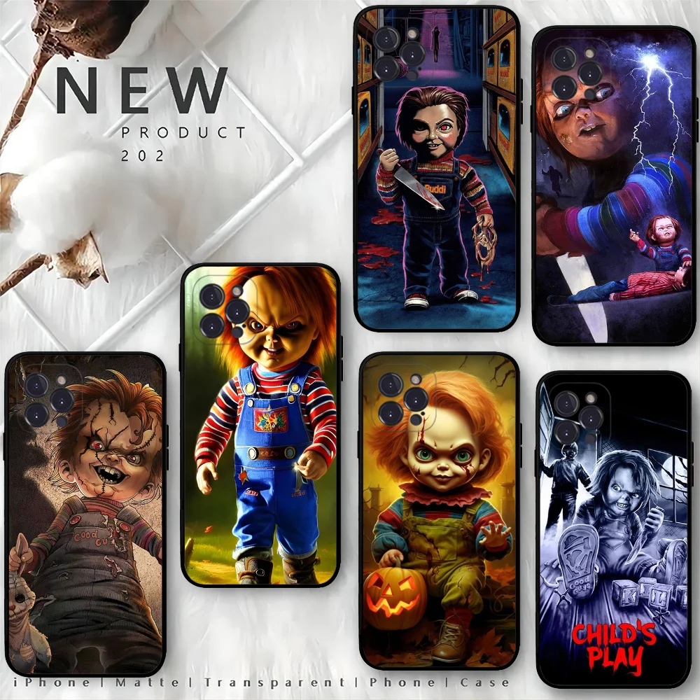 Classic Movie C-Childs-Play Phone Case Silicone Soft For Iphone 16 15 14 13 12 11 Pro Mini XS MAX Plus X Cover