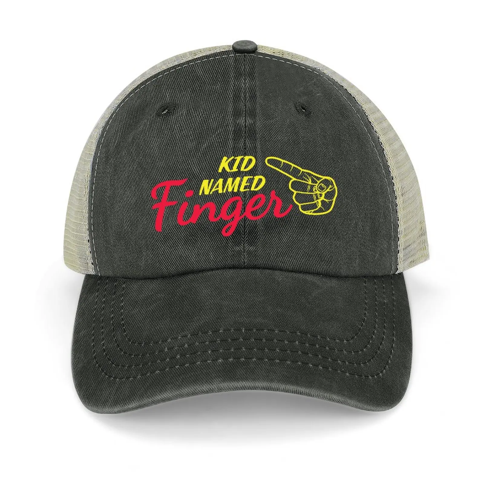 

Kid Named Finger Baseball Cap Sunscreen hats for men birthday Boy Child Women's