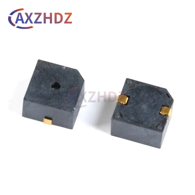 10PCS 9.6*9.6*5mm 3V 5V SMD Active Buzzer MLT9650 Electromagnetic Magnetic Loudspeaker Electronic Kit 9.6×9.6×5mm SMT 2Pin