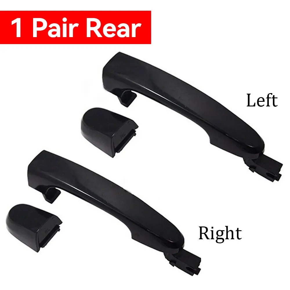 A Paie Car Rear Left OE: 836511F010 Rear Right OE: 836611F010 Exterior Outside Door Handle For KIA Sportage 2005 -2010