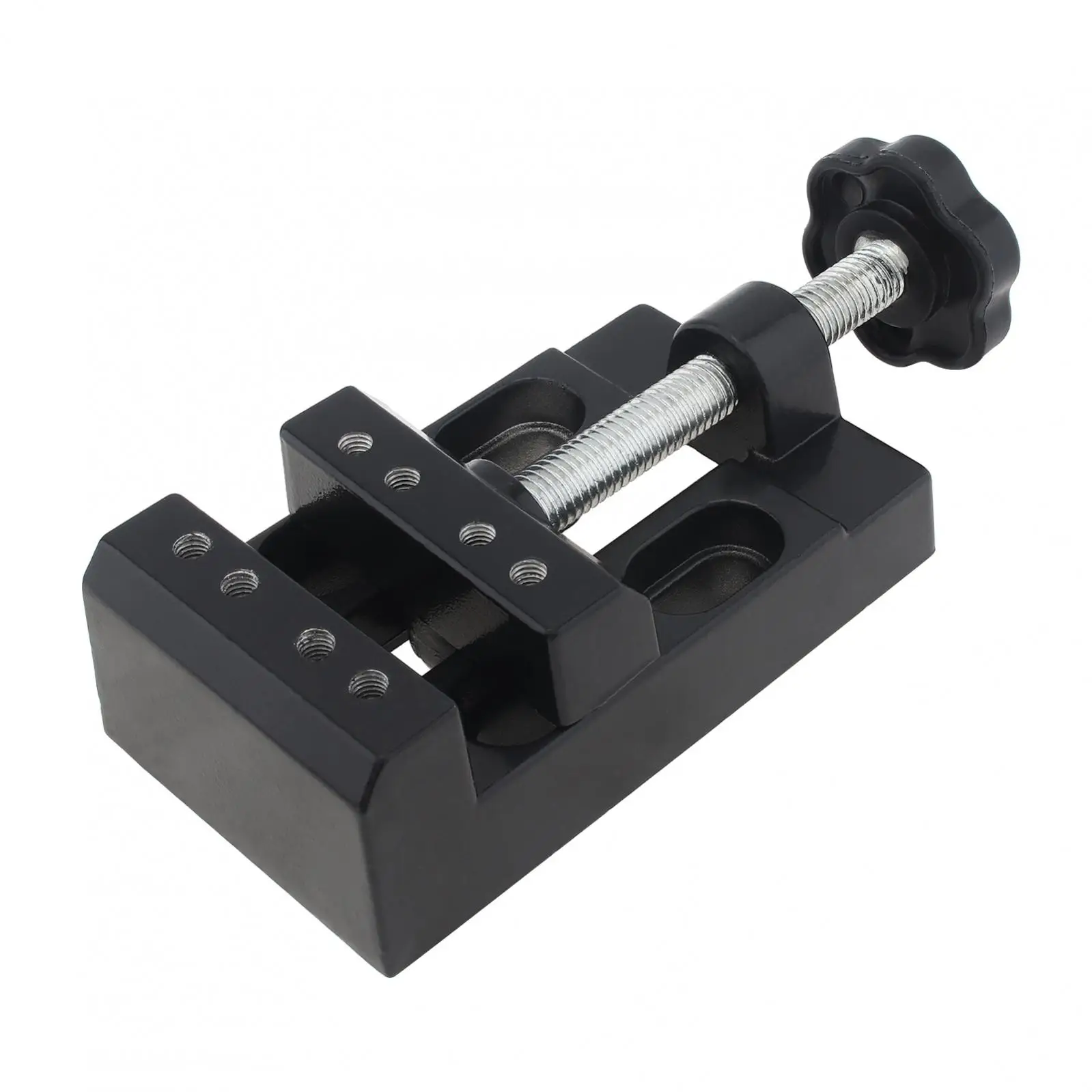 Mini abrazadera de banco de mandíbula ajustable de 57mm, prensa de taladro, tornillo de banco de mesa multifunción para carpintería, escultura artesanal, máquina herramienta fija
