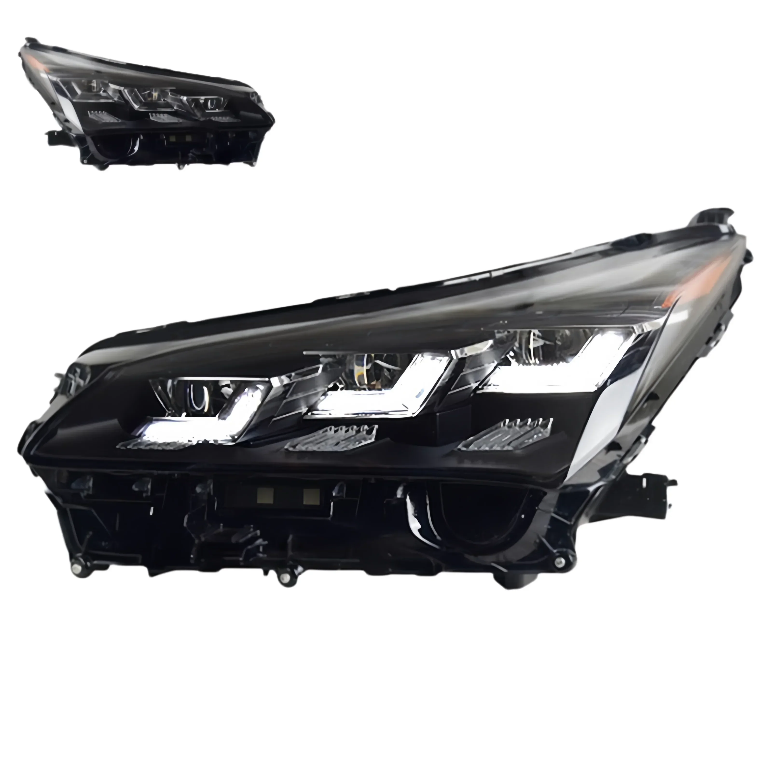 LED Auto Lighting System for  Lexus NX200 2015-2017 Car Head Light Headlamp with 3 Lens 81145-78080 81185-78080