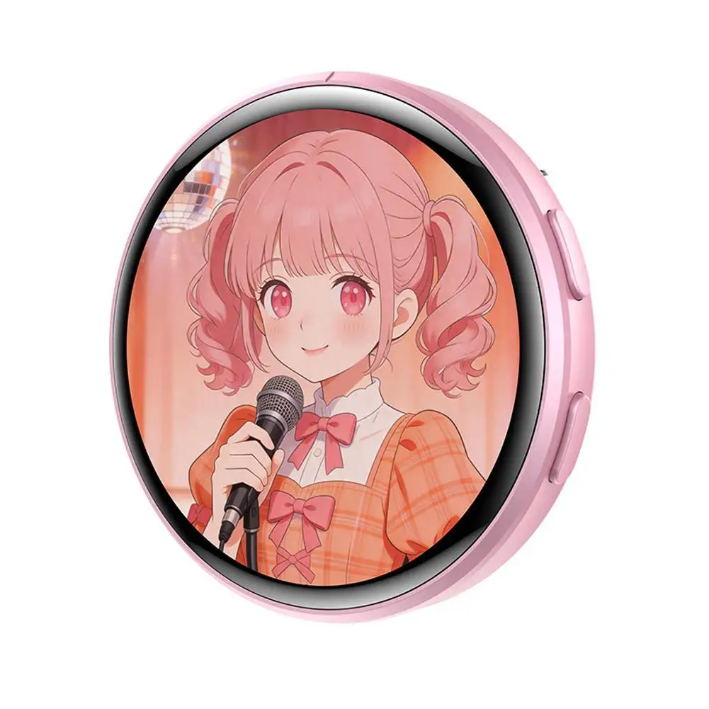 Dynamisches elektronisches Abzeichen-Display, 1,5 Zoll Touchscreen, Anime-E-Abzeichen für Spiele-Peripheriegeräte, ausgezeichnetes Geschenk für Fans, Freunde, Geburtstagsgeschenk