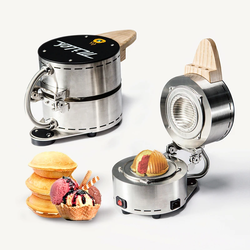 

1PCS Hot Sell Snack Machine Burger Direct Heat Conduction Gelato Panini Ice Cream Sandwich Maker 9-12cm Heating Grill Plate