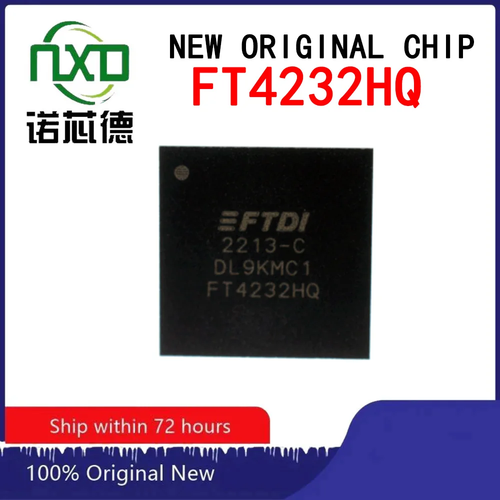 

5PCS/LOT FT4232HQ-REEL FT4232HQ QFN64 USB conversion chip Original genuine products are in stock and ready for order