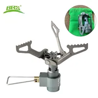 BRS 3000T Titanium Gas Stove Ultralight Camping Mini Stove Backpacking Portable Burner Survival Furnace 25g