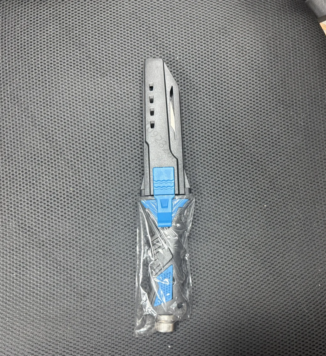 

Water rescue cutter underwater cutting net Titanium Plated alloy knife diving rope cutter outdoor escape emergency knife