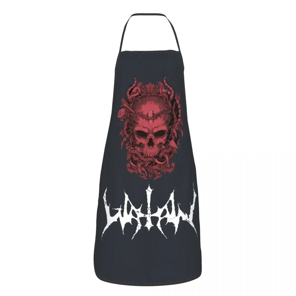 Custom Bib Funny Aprons for Men Women Unisex Adult Chef Kitchen Cooking Bloody Wood Tablier Cuisine Painting