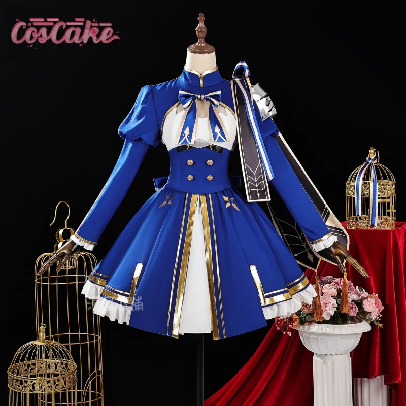 

Honkai: Star Rail x Fate/Stay Night Saber Косплей Костюм Униформа Хэллоуин Карнавал Вечеринка Рождественская игра Ролевая одежда Одежда