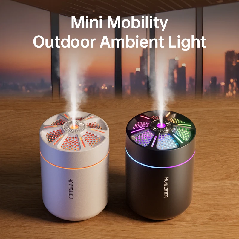 Mini Air Humidifier Household Desktop Mist Small Aroma Diffuser Essential Oil Purifier Usb Car Portable Aromatherapy Mist 180ml