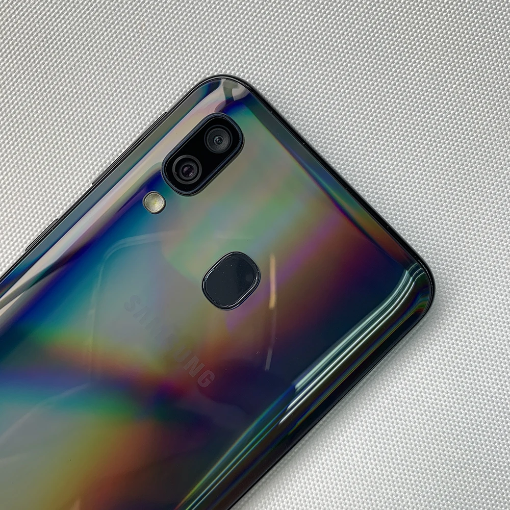 هاتف سامسونج جالاكسي A40 A405F 4G الأصلي بطاقة SIM مزدوجة 5.9 بوصة 4 جيجابايت رام 64 جيجابايت روم هاتف محمول 16 ميجابكسل + 5 ميجابكسل + 25 ميجابكسل أندرويد A40 #4