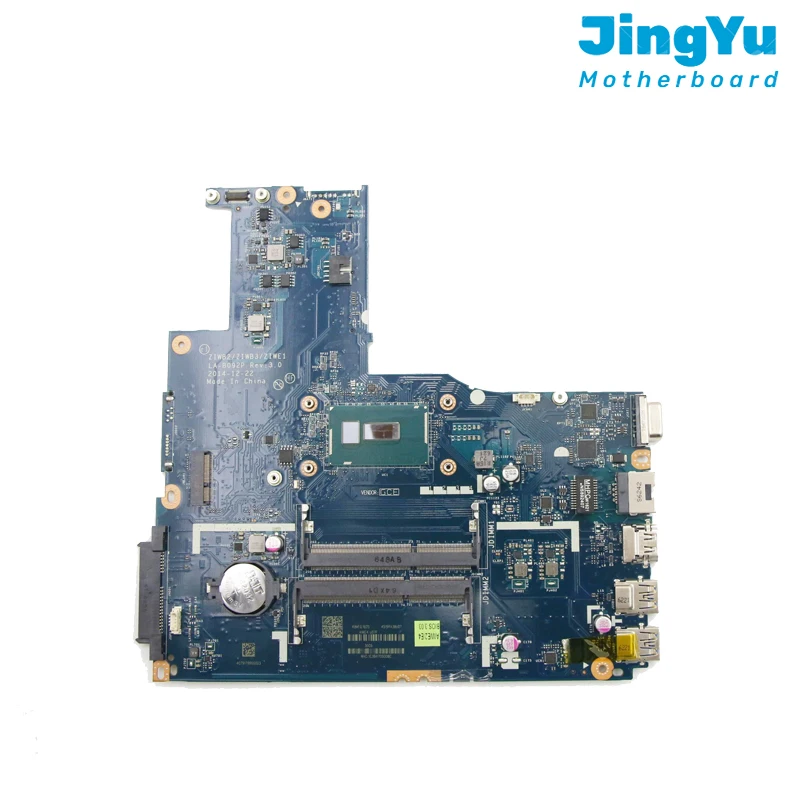 For LENOVO Ideapad B50-80 Notebook Motherboard ZIWB2/ZIWB3 LA-B092P Mainboard with I7-5500 CPU UMA