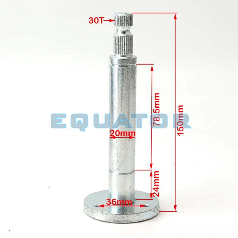 Steering Wheel 3-hole Base Fixing Seat Shaft Is Used for Refitting Kart Self-made Four-wheel Electric Car Steering Accessories