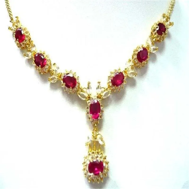 

wholesale 4 colors! charming red/green/blue zircon /green jades necklace pendant