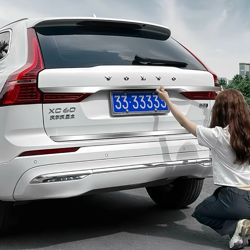 فولفو ثلاثية الأبعاد شعار ملصق سيارة جذع رسالة ديكور مائي لفولفو XC60 XC40 V60 V40 XC90 XC70 V50 S60 V70 S90 T6 V90 EX30 EM90