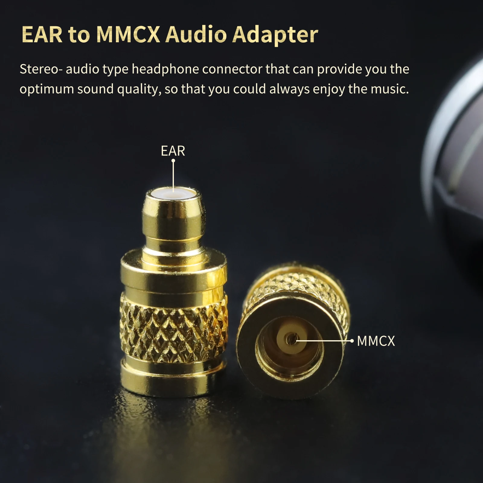 OKCSC Pentaconn EAR Male to MMCX Female Adapter Earphone Connecter for Acoustune HS1650CU/HS1655CU/1670SS/HS1695Ti/1697Ti/ARS153